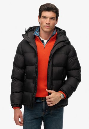 HOODED TECH  - Winter jacket - black