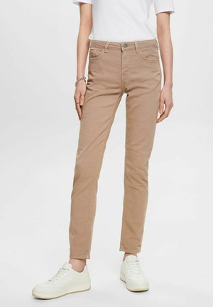 Slim fit -farkut - taupe