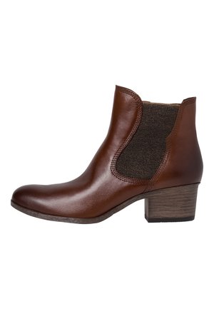 Marco Tozzi Stiefelette - chestnut nappa