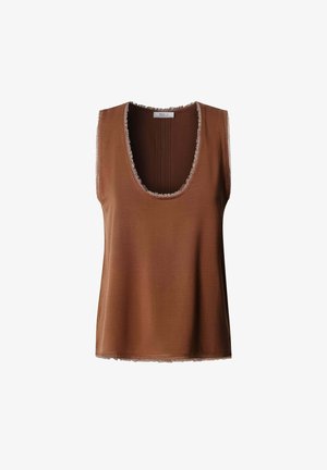 Pepe Jeans, PEPE JEANS BASIC T-SHIRT W11 CORO - Débardeur - earth brown