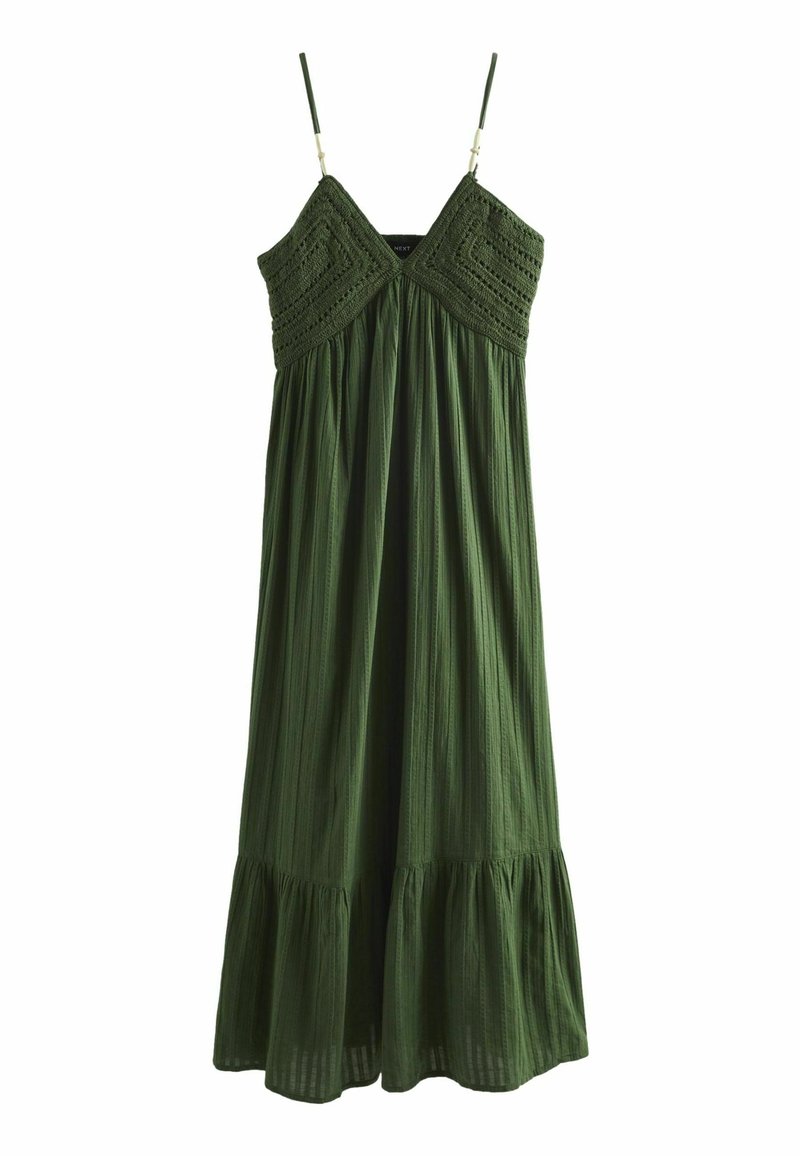 Next Maxi-jurk groen