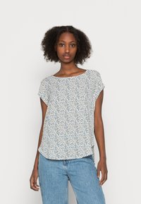 ONLY Blusa - cloud dancer/tinny blossom
