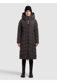 khujo FISKA 2IN1 (REMOVABLE INSERT) - Vinterfrakke - graphite grey