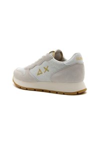 Sun68 Ally Glitter Textile Sneaker Wit DS25SU08 Z35203 - Dames Sneakers Lente-Zomer