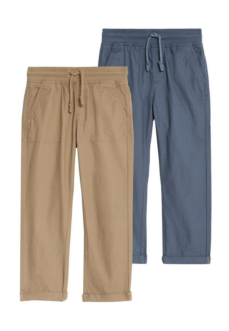 Marks & Spencer 2 PACK PURE COTTON - Broek - brown mix