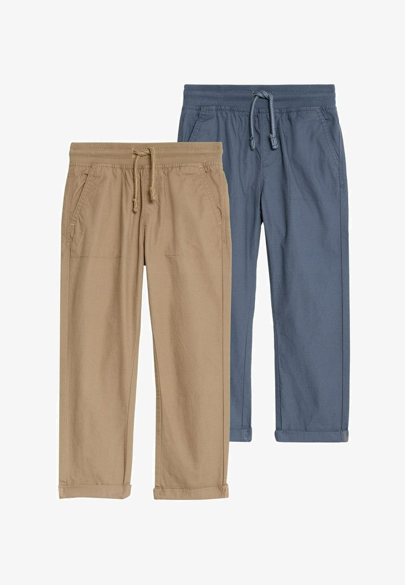 Marks & Spencer 2 PACK PURE COTTON - Broek - brown mix