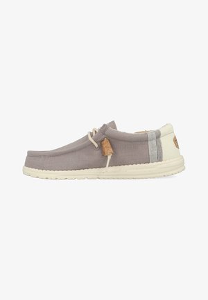 WALLY BREAK STITCH - Casual lace-ups - grey