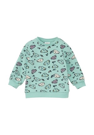 MIT ALL-OVER-PRINT - Felpa - ozeangrün