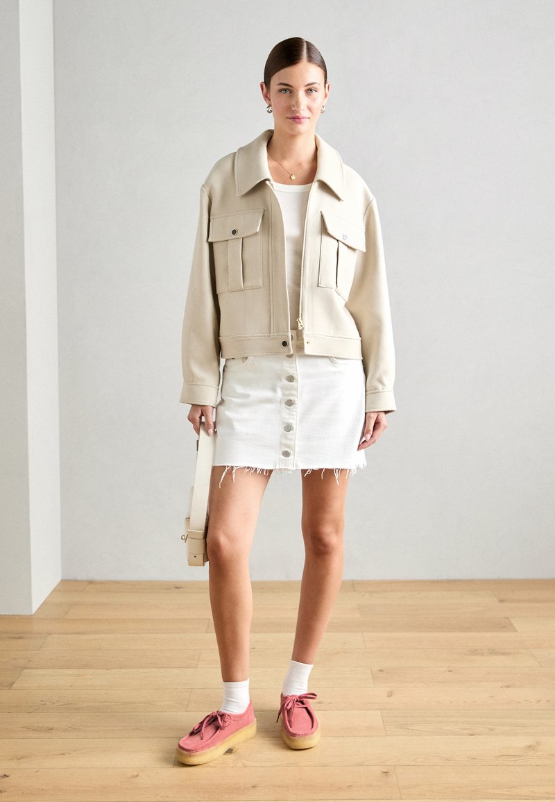 Clarks Wallabee Oxford Donna – Scarpe Iconiche In Pelle Morbida - 4