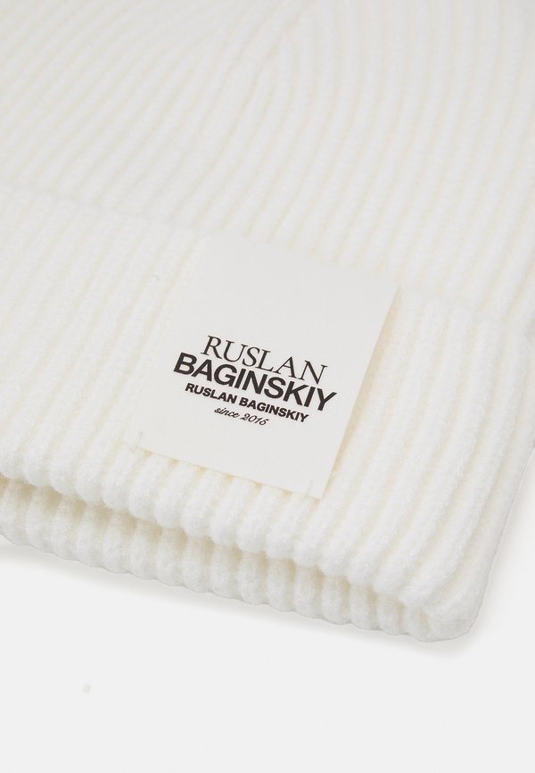 LOGO PATCH BEANIE - Beanie - ivory3