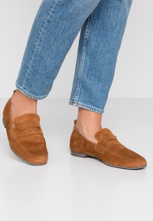 Chaussons - cognac