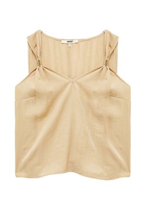 SLEEVELESS - Blus - beige