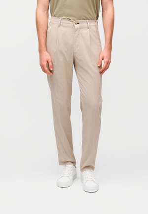 LEAD - Chinos tipa bikses - medium beige