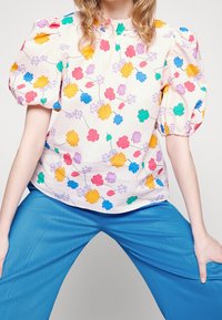 HUGO Tygbyxor - blue