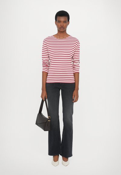 CLOSED BASIC LONG SLEEVE - Top dugih rukava - cherry red