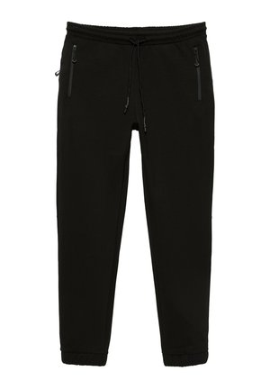 PULL&BEAR, STWD TECHNICAL - JOGGER TROUSERS - Pantalon de survêtement - black