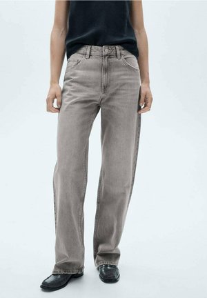 Jean droit - grey denim