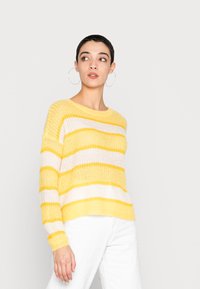 JDY JDYBADUT PULLOVER - Camisola - yellow cream