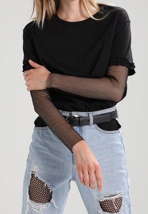 Långärmad tröja - black