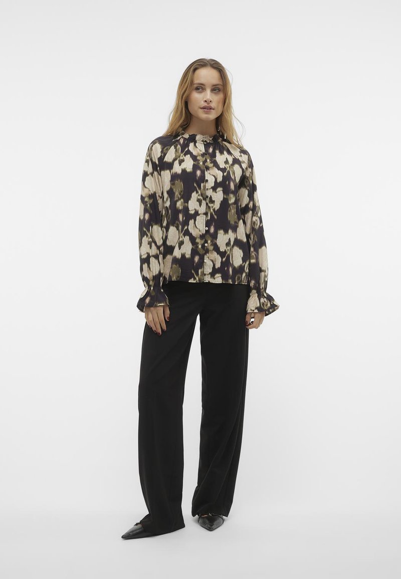 Vero Moda Overhemdblouse zwart Vero Moda Overhemdblouse zwart