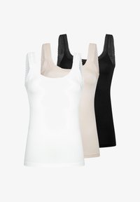 Ei valittu, weiß/beige/schwarz