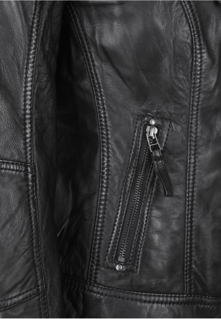 Damen Leichte Jacken | H.I.S SALINA Lederjacke black/schwarz - DD91441 Damen Leichte Jacken | H.I.S SALINA Lederjacke black/schwarz - DD91441