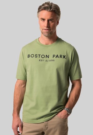 HALBARM KLEINER STICK - T-Shirt print - sage green