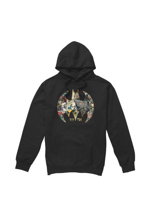 DC COMICS - BATMAN, BATMAN 80TH SHIELD - Hoodie - black