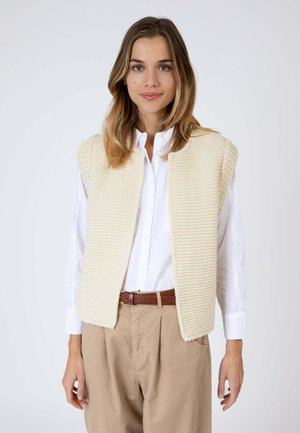 MANCHE GRINGO SANS MANCHE - Gilet - vanille