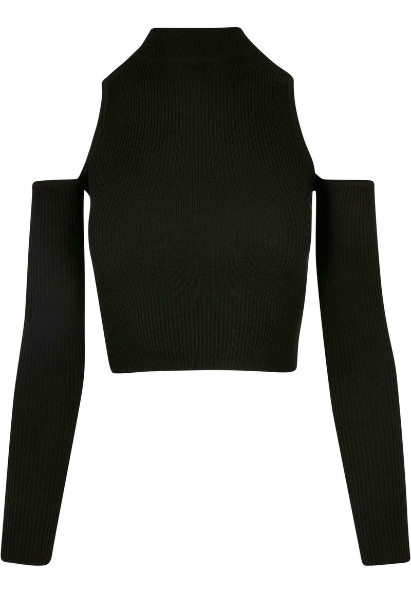 Fluid Meisjes Witchy Tops met lange mouwen Zwart