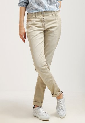 Relaxed fit -farkut - beige