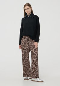 Terranova Pantaloni - var nero