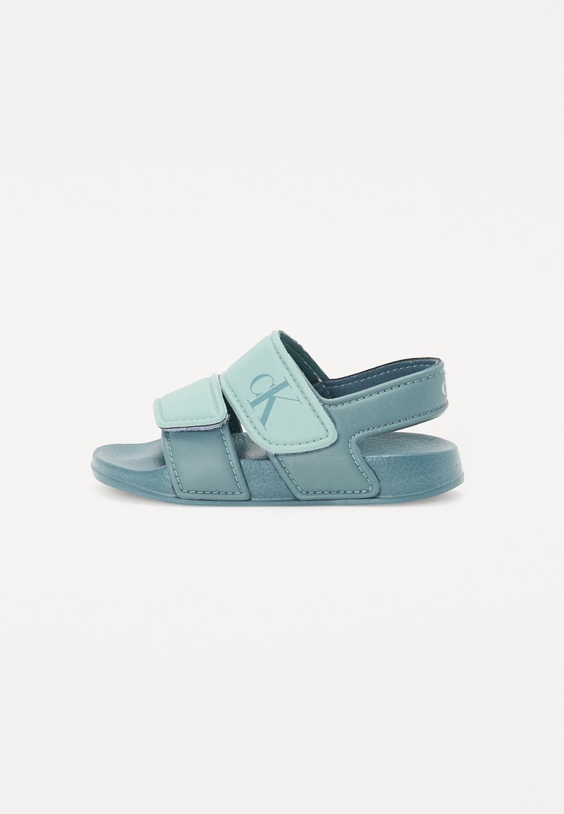 Calvin Klein Jeans - NICO UNISEX - Sandals - sage green, Enlarge