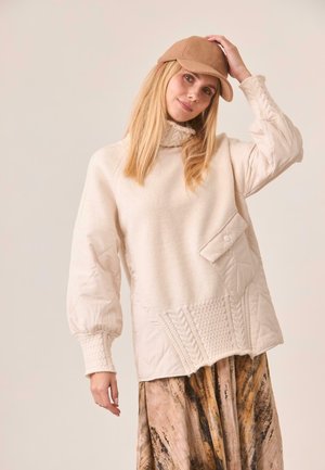 ALTO COMBINADO - Jersey de punto - beige