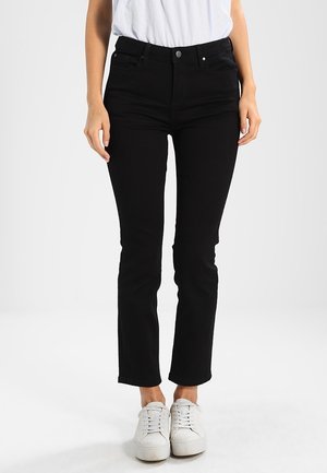 Straight leg jeans - black denim