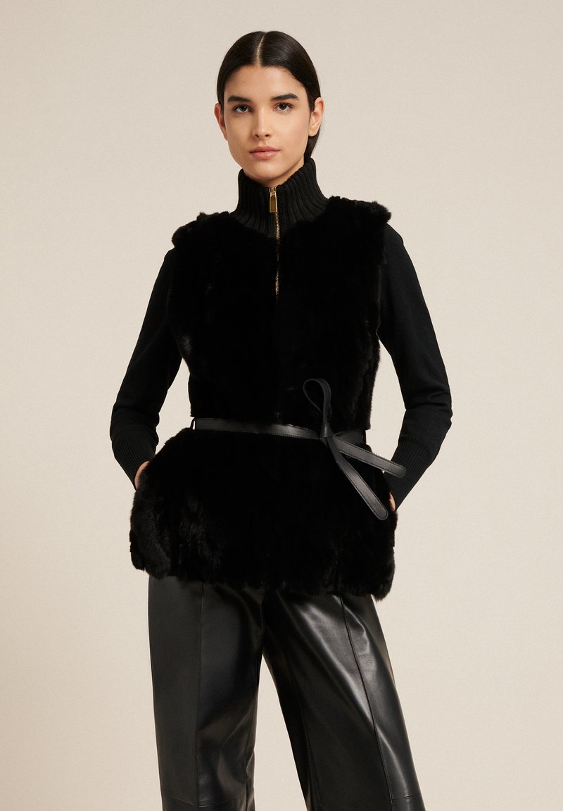 Damen Leichte Jacken | Luisa Spagnoli Weste nero/schwarz - SD68269 Damen Leichte Jacken | Luisa Spagnoli Weste nero/schwarz - SD68269