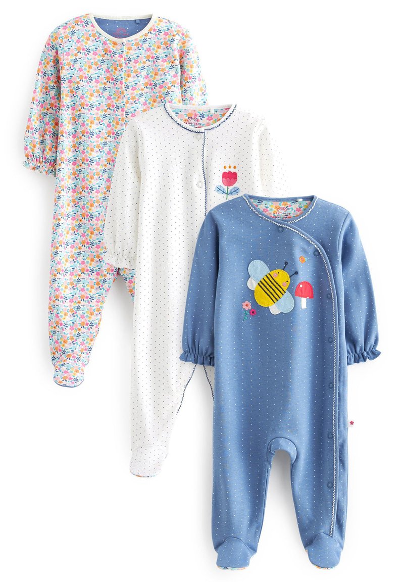Next BABY SLEEPSUITS 3 PACK Pijama de bebé blue/azul Zalando.es