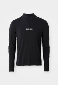 SPORT 1/4 ZIP - Longsleeve - black