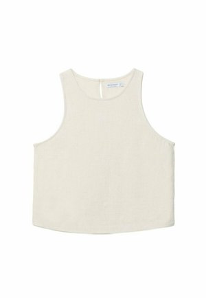 Stradivarius FLOWING BLEND RACERBACK - Blouse - stone