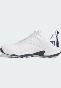 adidas Golf CODECHAOS BOA 25 SPIKELESS - Golfskor - cloud white   silver metallic   collegiate navy