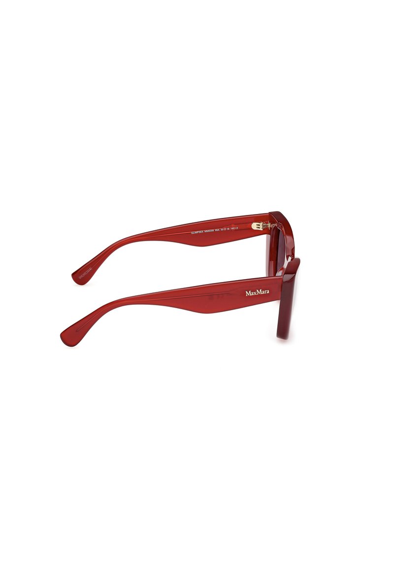 S Max Mara GLIMPSE - Sunglasses - red smoke gray/red  display picture 3