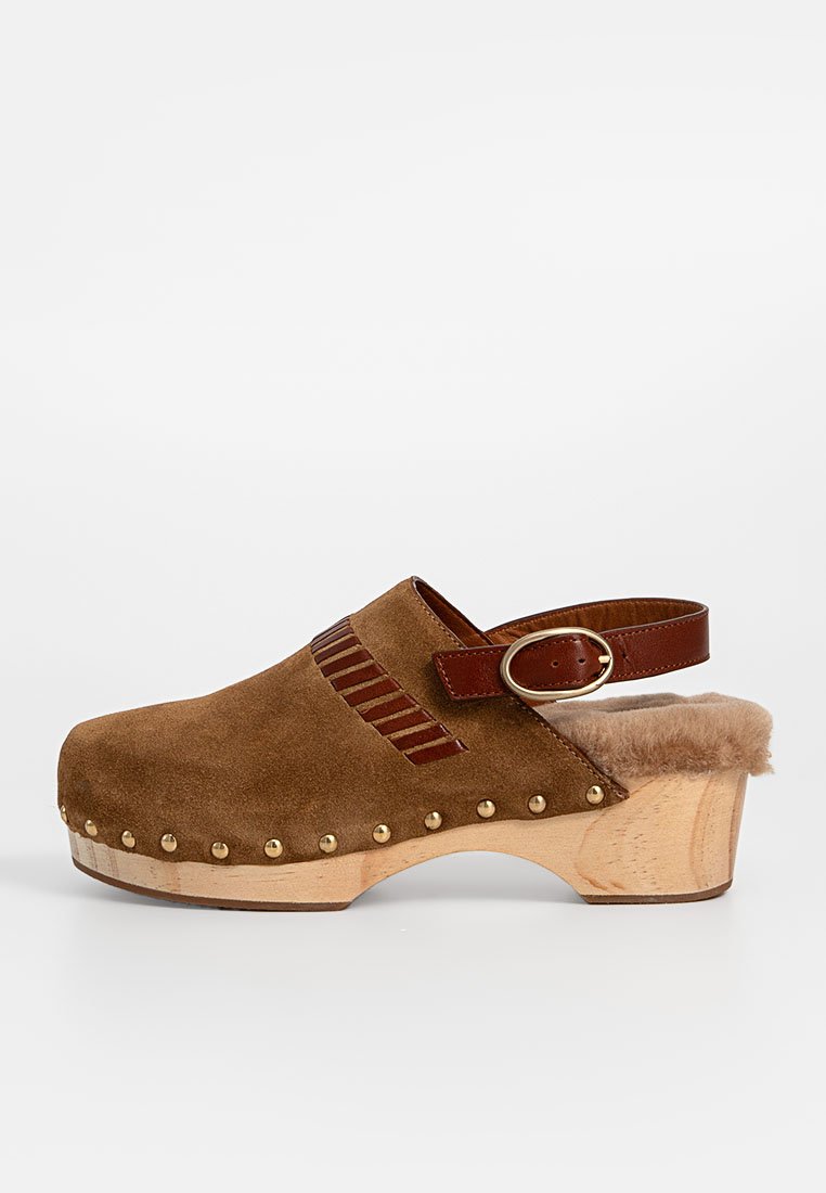 Vanessa Bruno Clogs lichtbruin