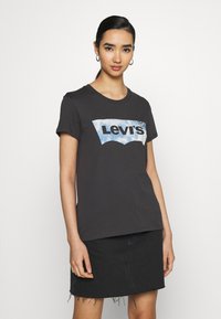 Levi's® - THE PERFECT TEE - Potiskana majica - anthracite Miniaturna slika 1