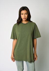 Mira Paris YOU GO VINTAGE UNISEX TEE - Tričko s potlačou - green