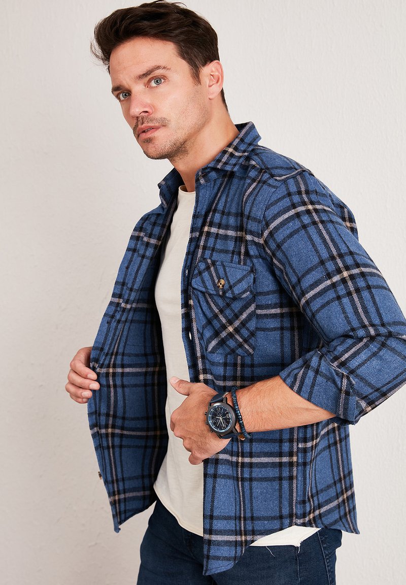 Buratti DOUBLE POCKET - Ing - indigo-black
