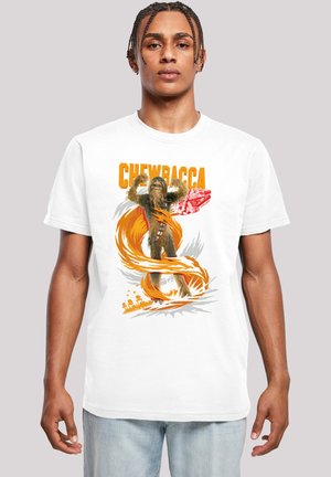 STAR WARS CHEWBACCA WOOKIEE GIGANTIC - Print T-shirt - white