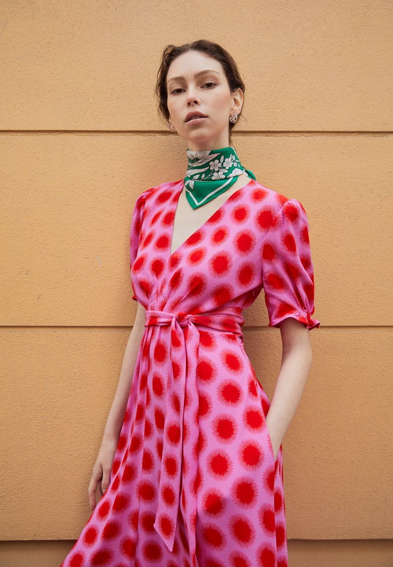 Diane von Furstenberg SAMMIE - Vestido informal - sun pink/rosa -