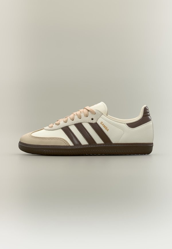 SAMBA OG UNISEX - Sneakers low - off white/earth strata/gum