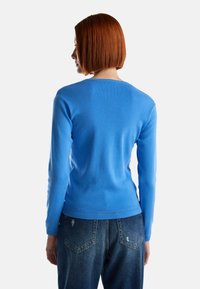 United Colors of Benetton Stickad tröja - light blue