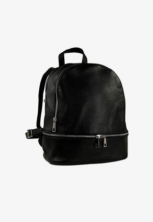 DrachenLeder Tagesrucksack - schwarz